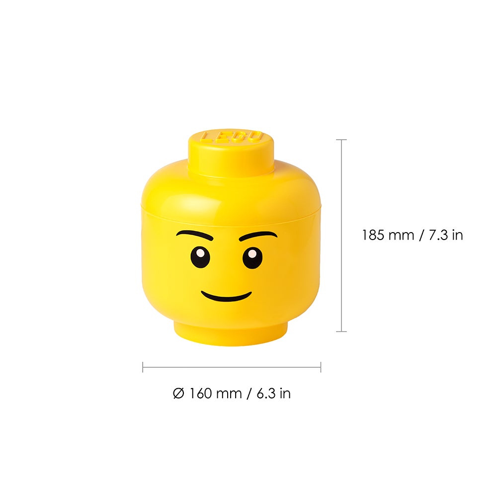LEGO - STORAGE HEADS SMALL BOY (3) ML